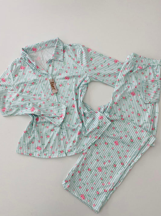 Pijama de rosas