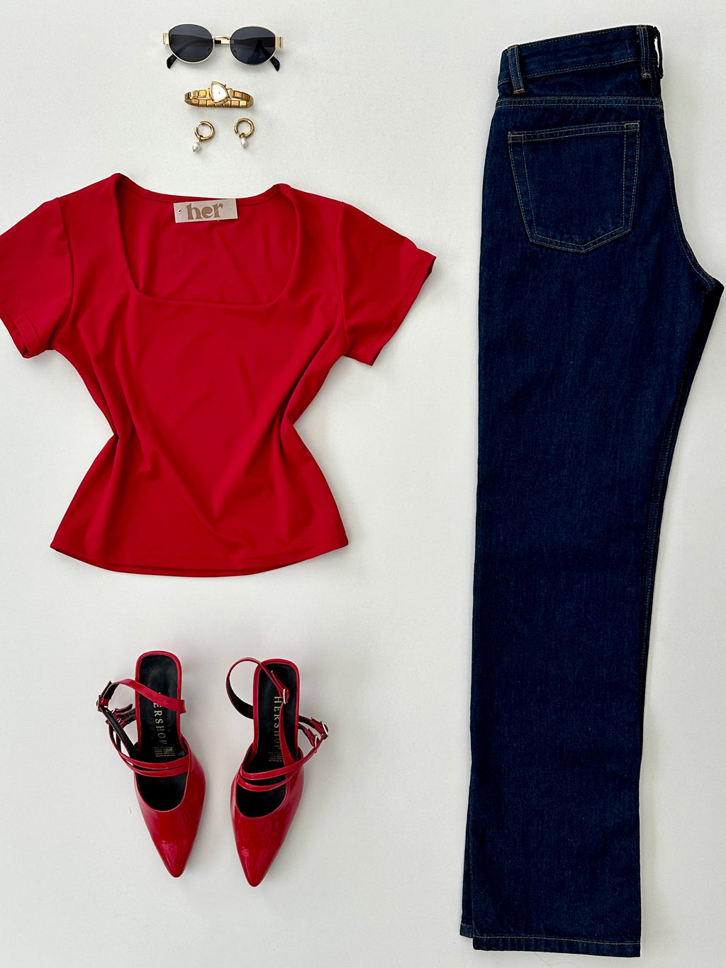 Blusa cuello cuadrado