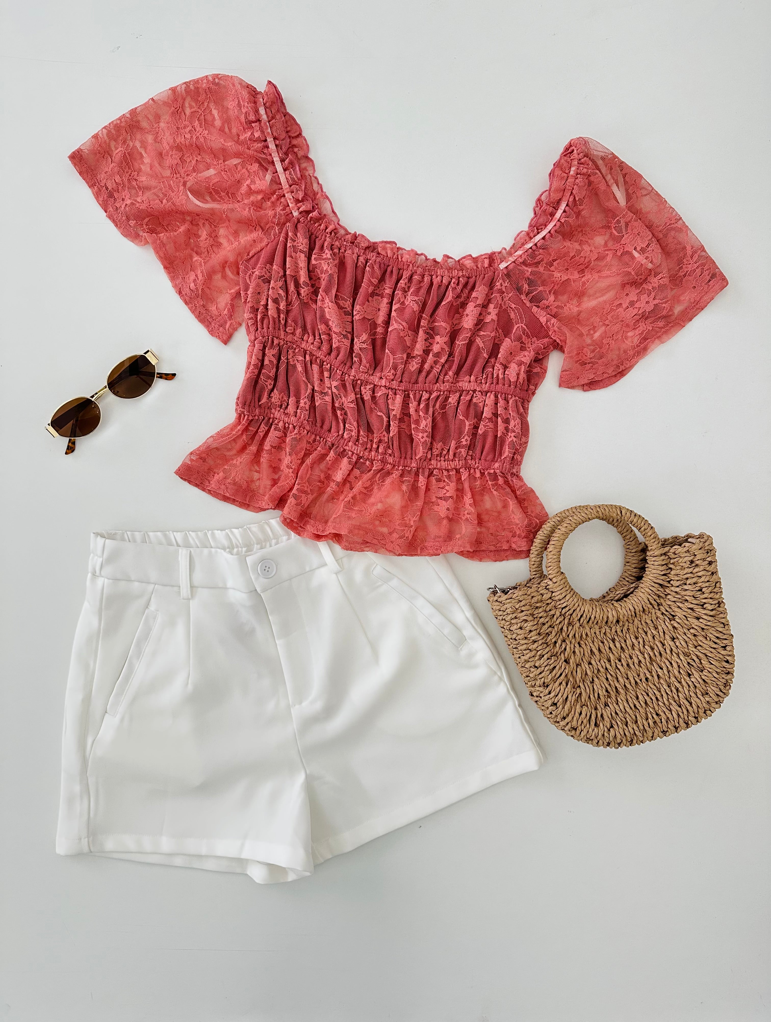 Blusa encaje
