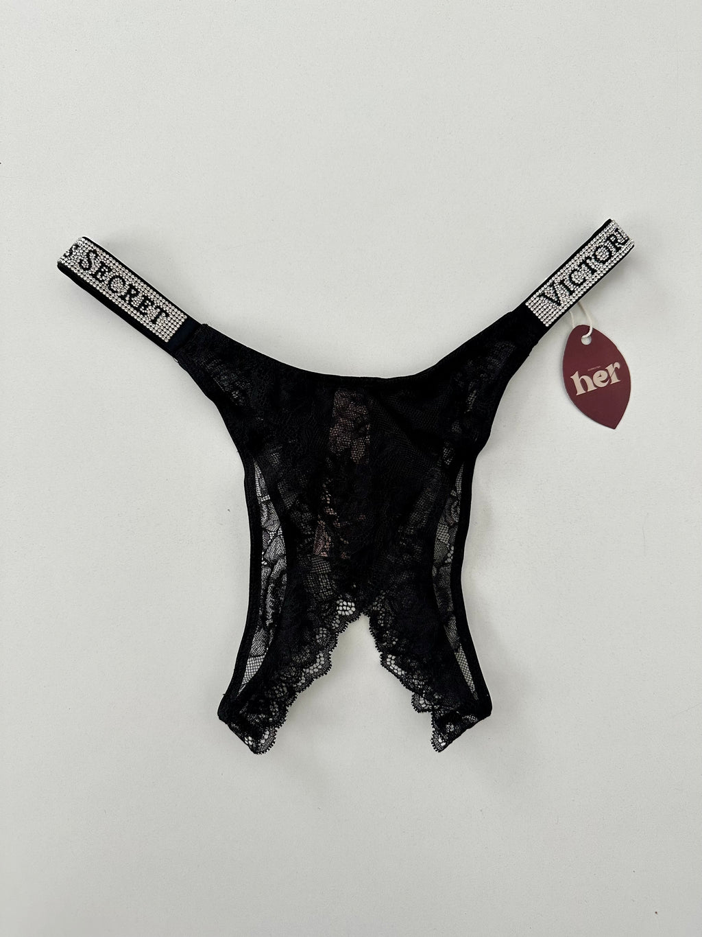 Tanga abierta c/brillo