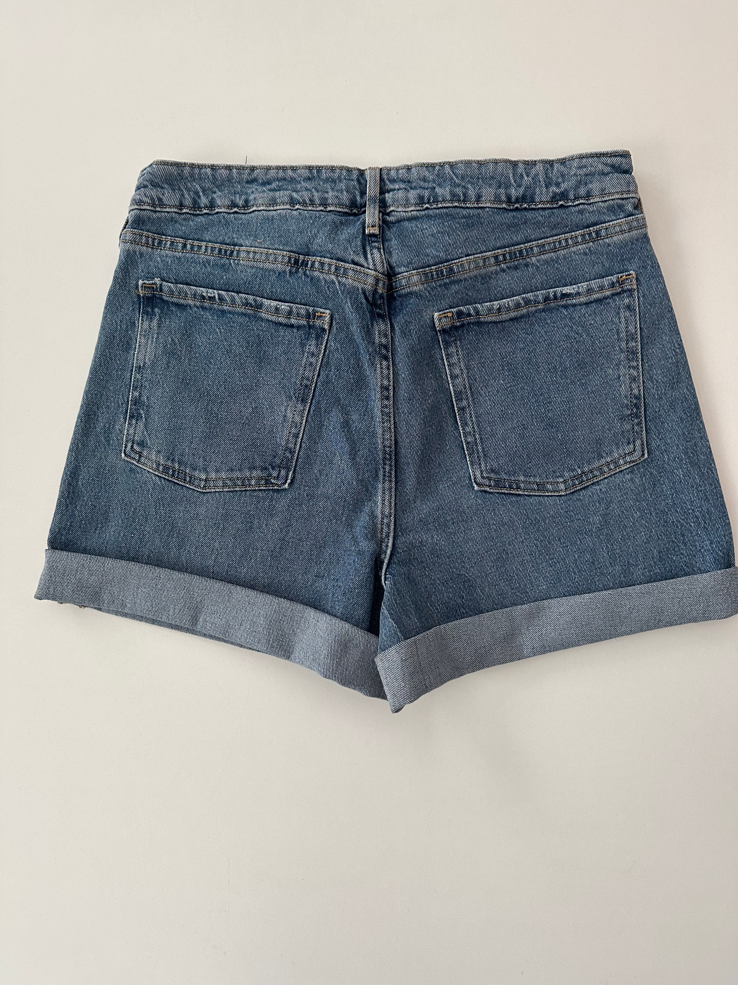 Short wide leg