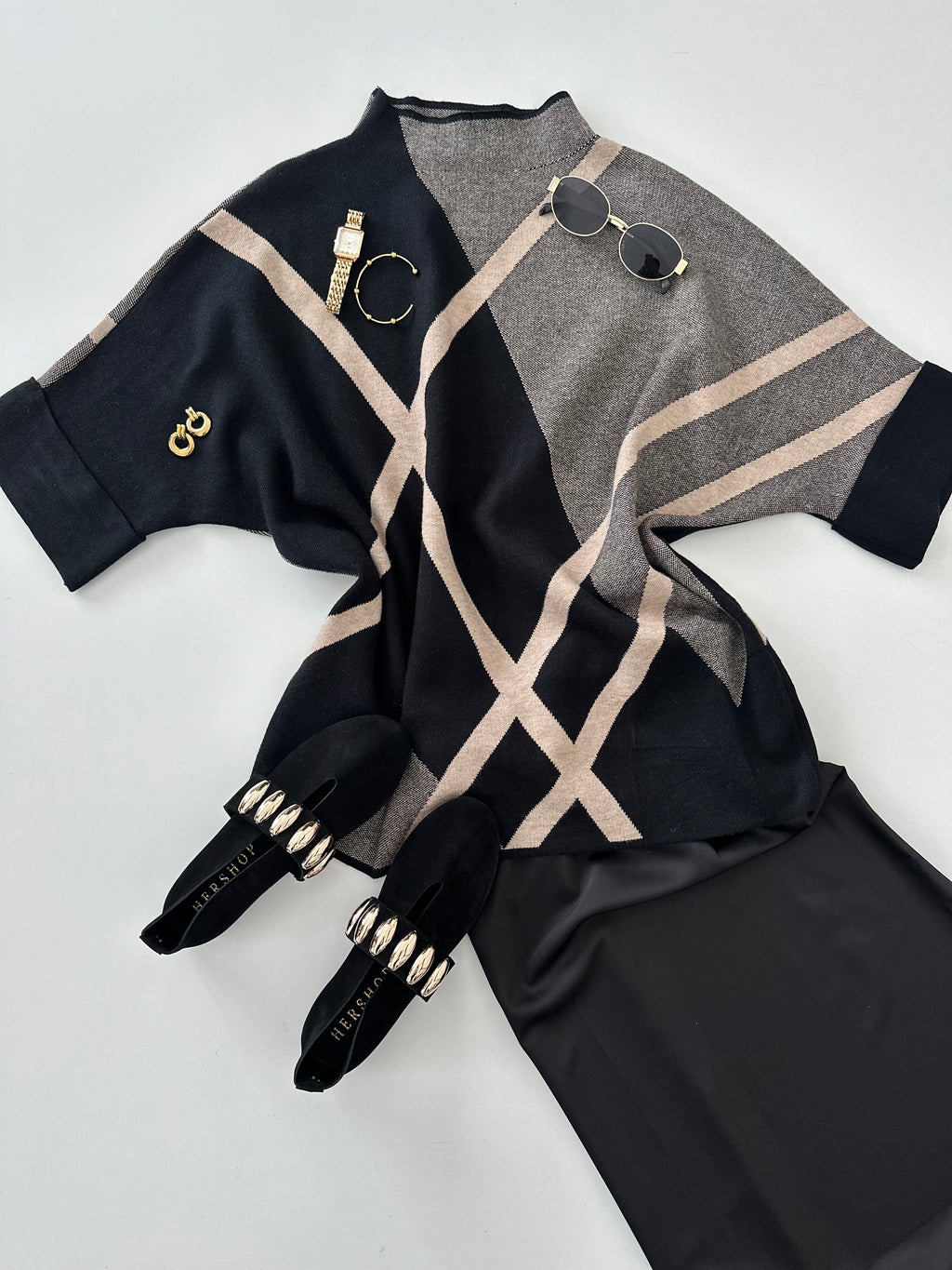 Blusa estilo capa