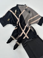 Blusa estilo capa