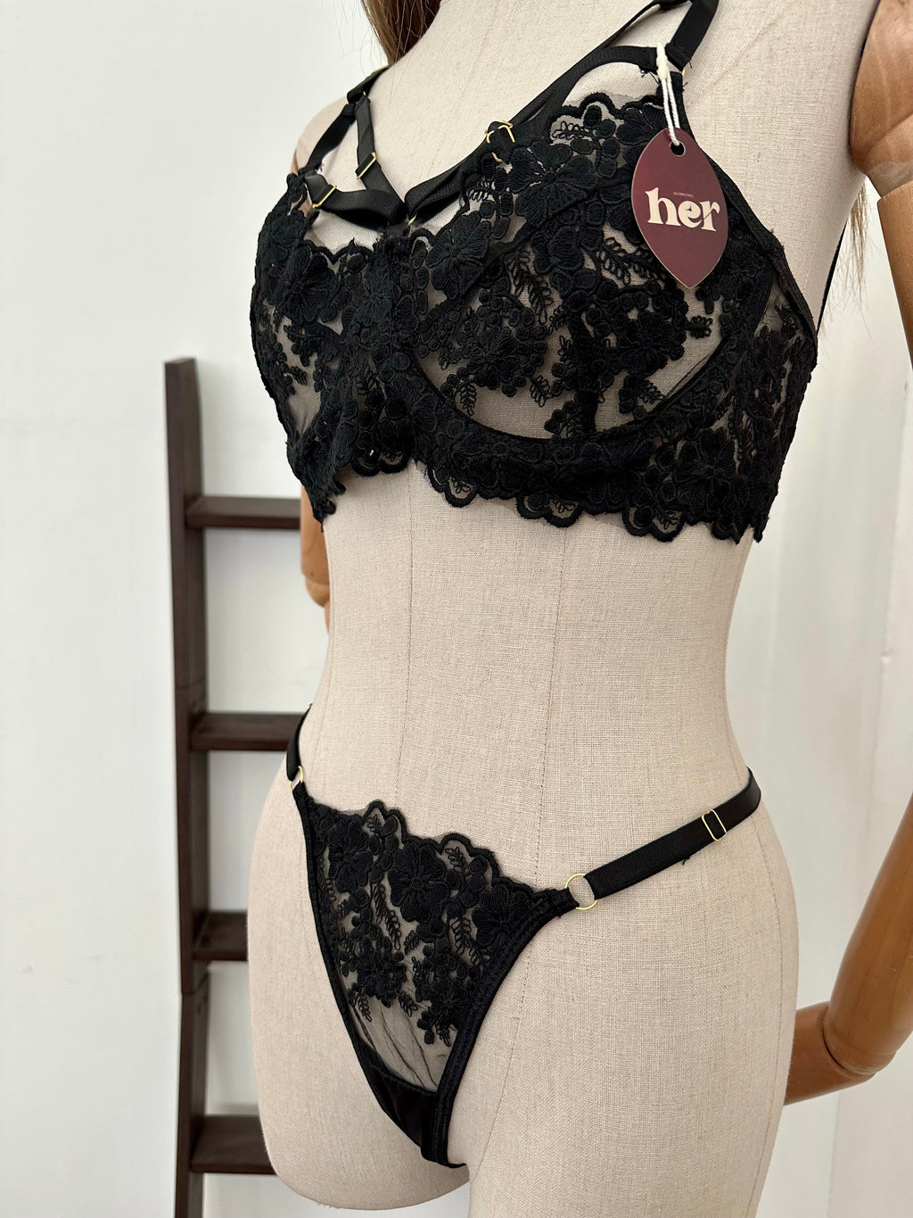 Set encaje