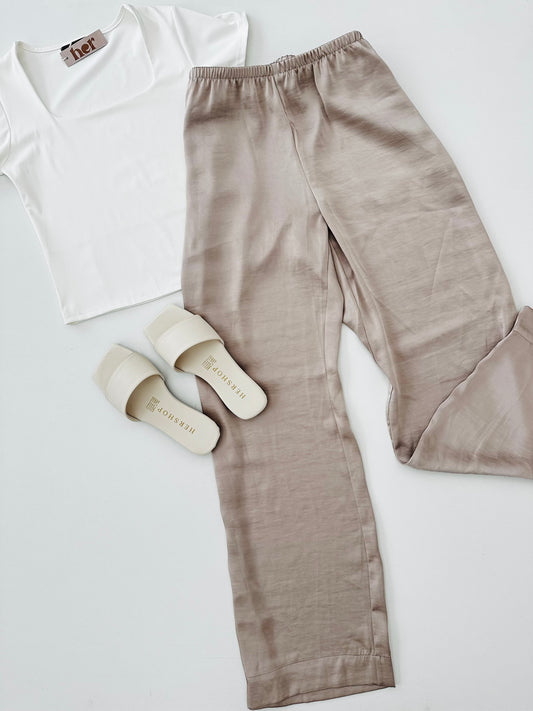 Pantalón satinado