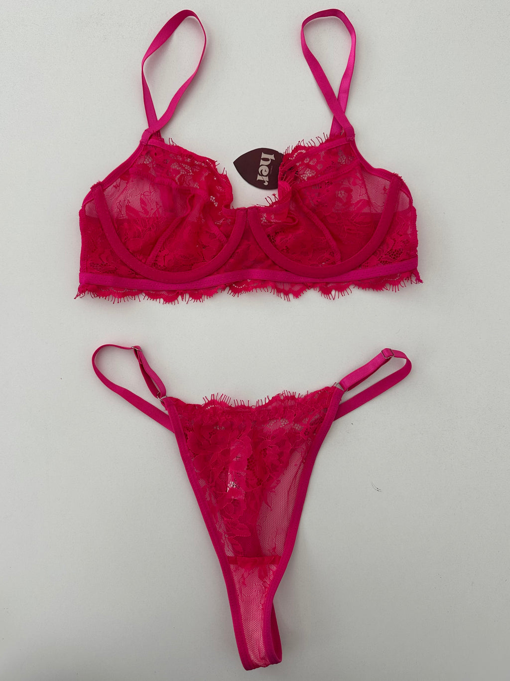 Set mesh c/encaje