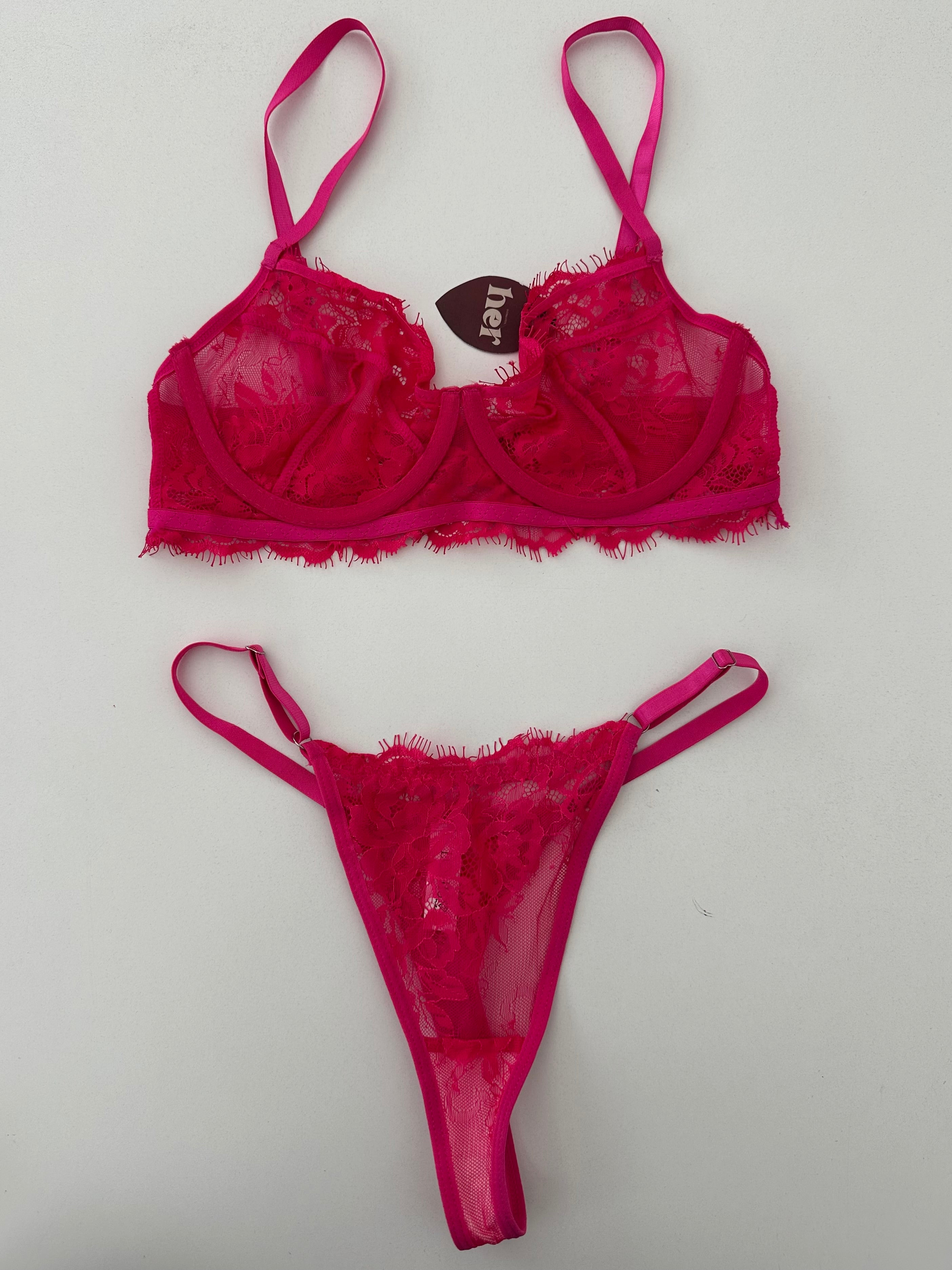 Set mesh c/encaje
