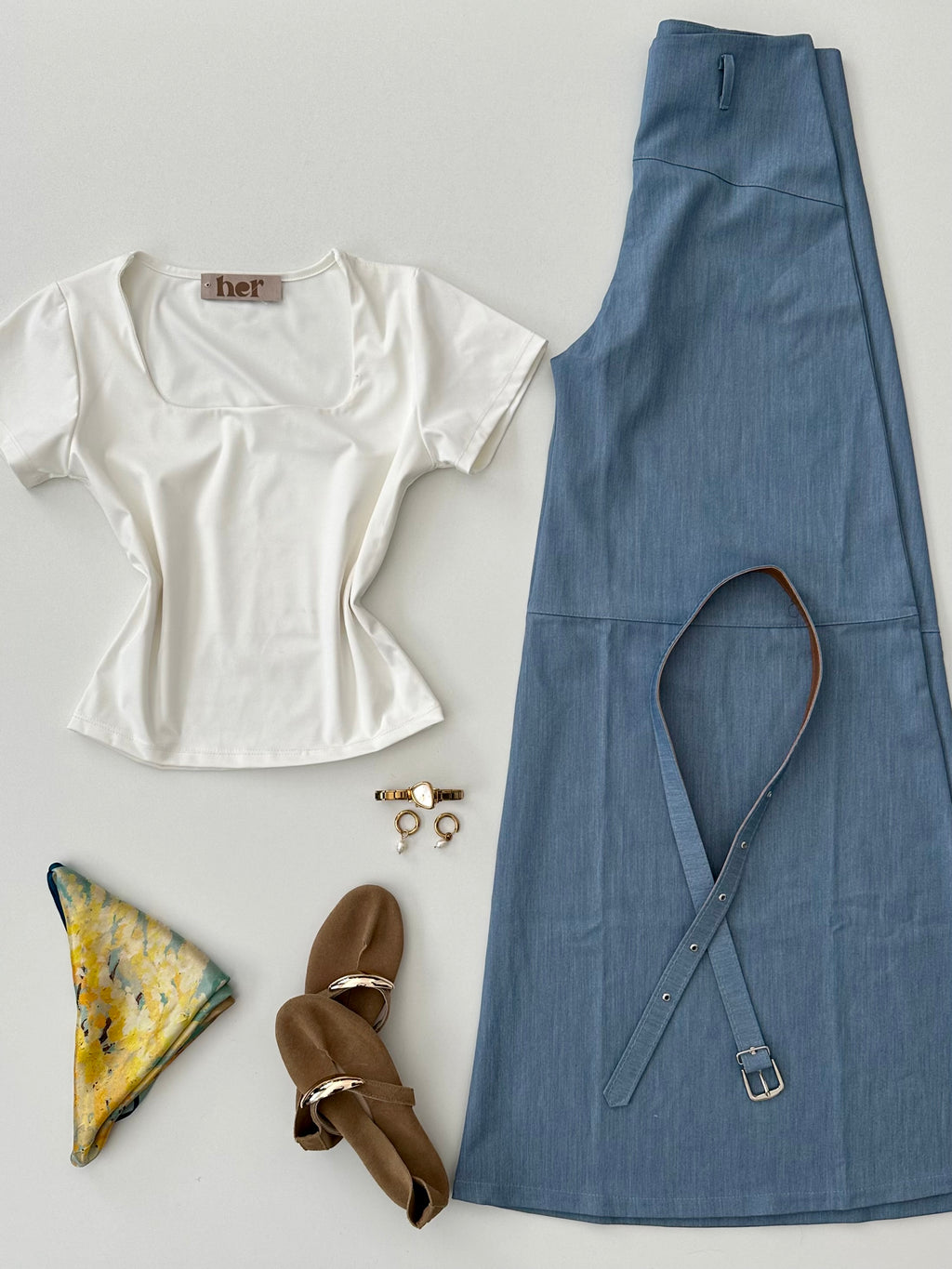 Blusa cuello cuadrado