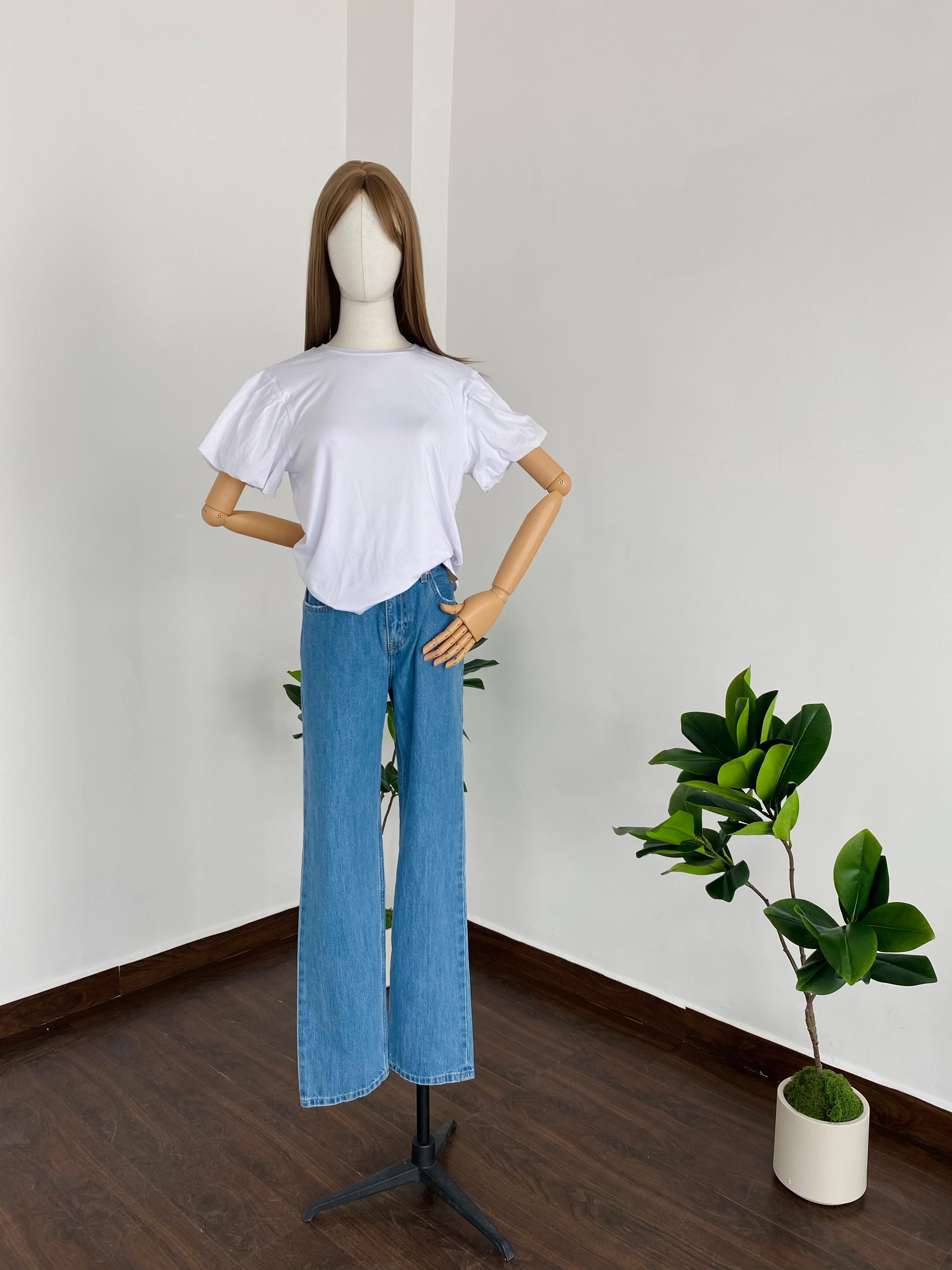 Blusa con mangas de princesa