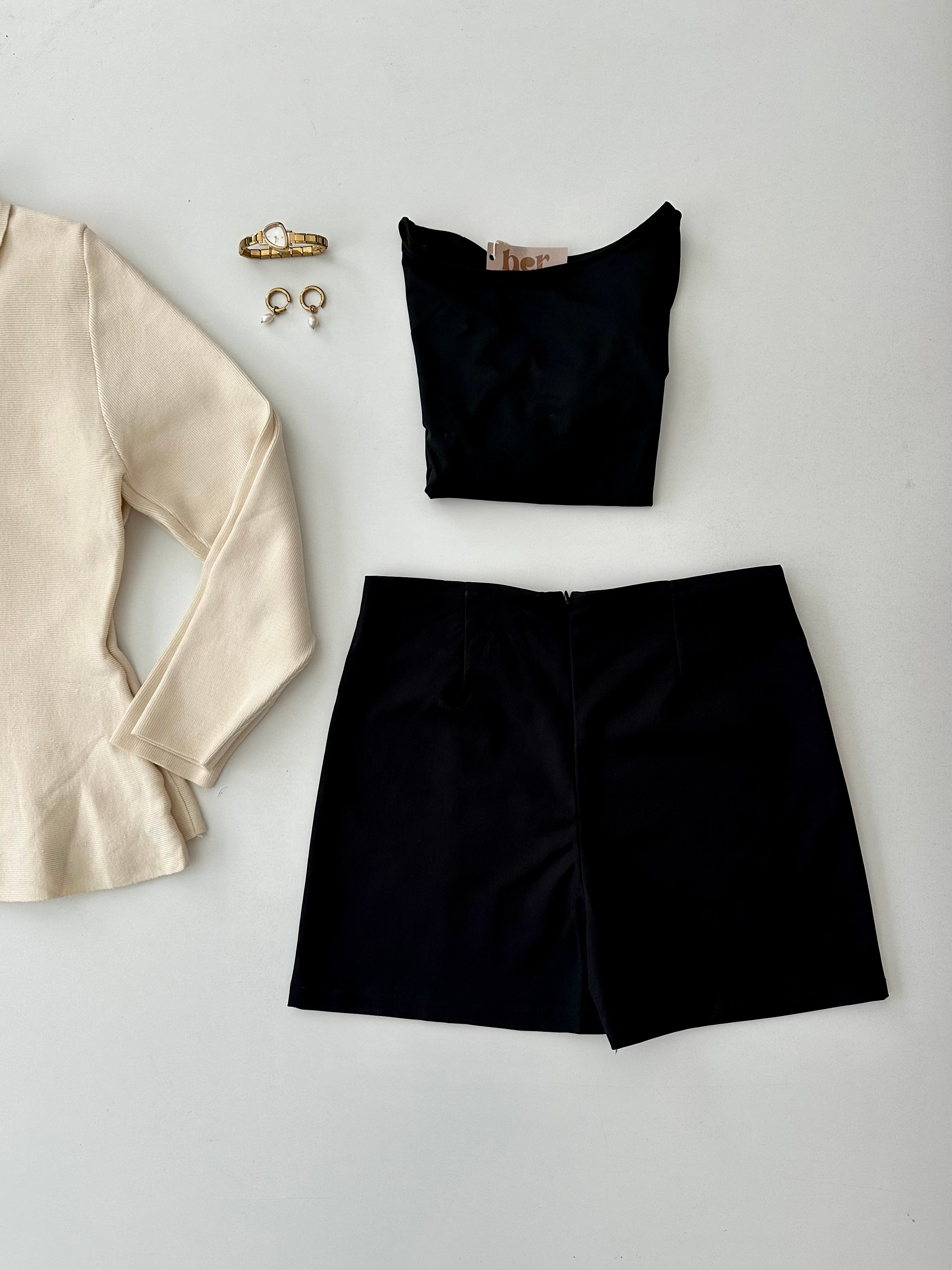 Falda short