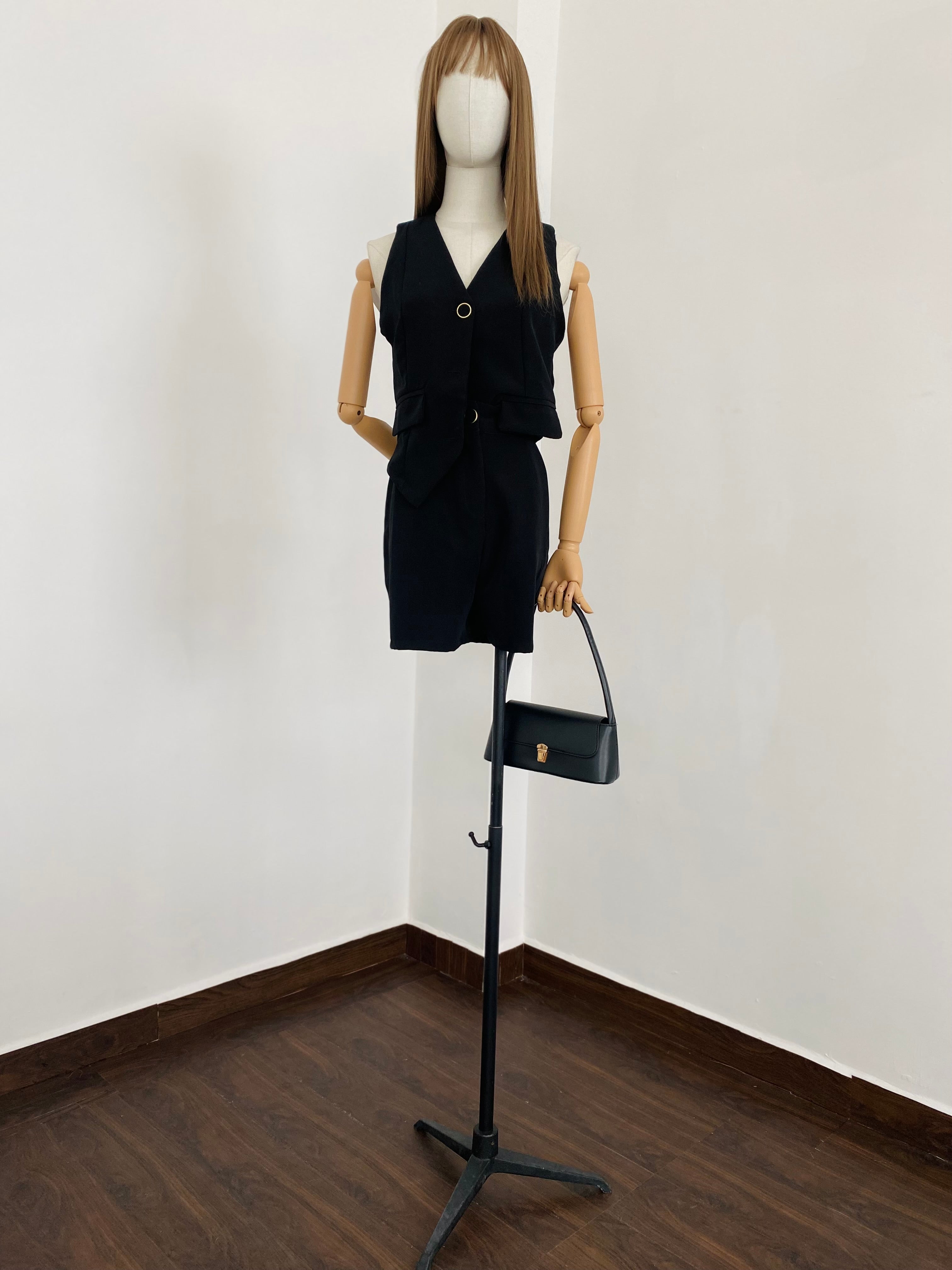 Conjunto short/chaleco