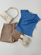 Top con pliegues molad