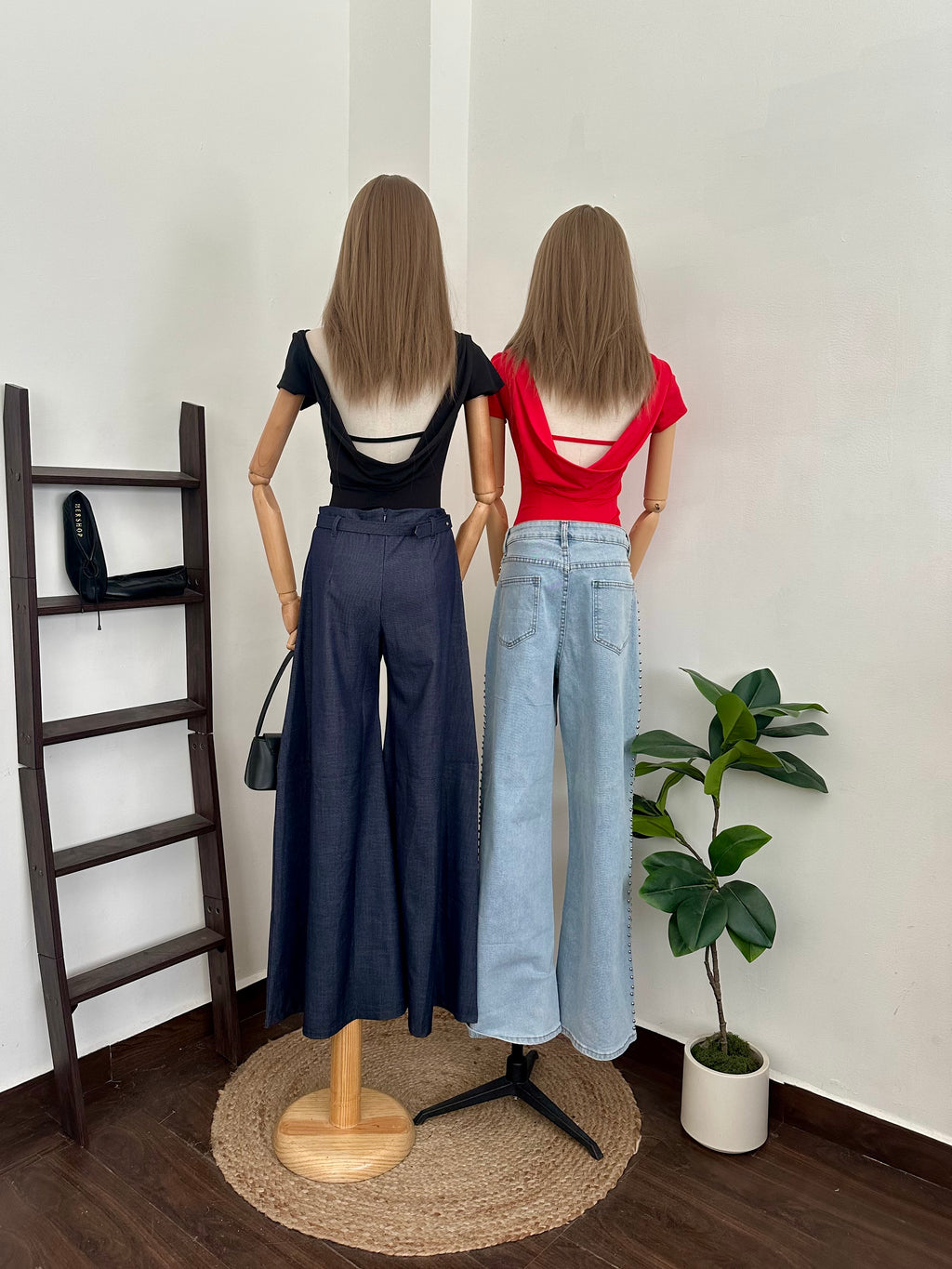 Blusa espalda descubierta