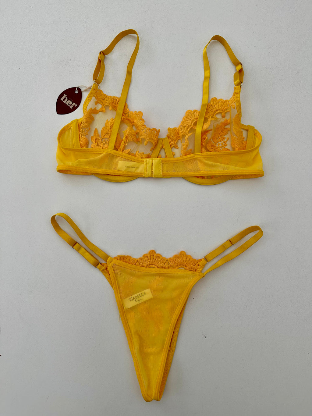 Set mesh c/encaje