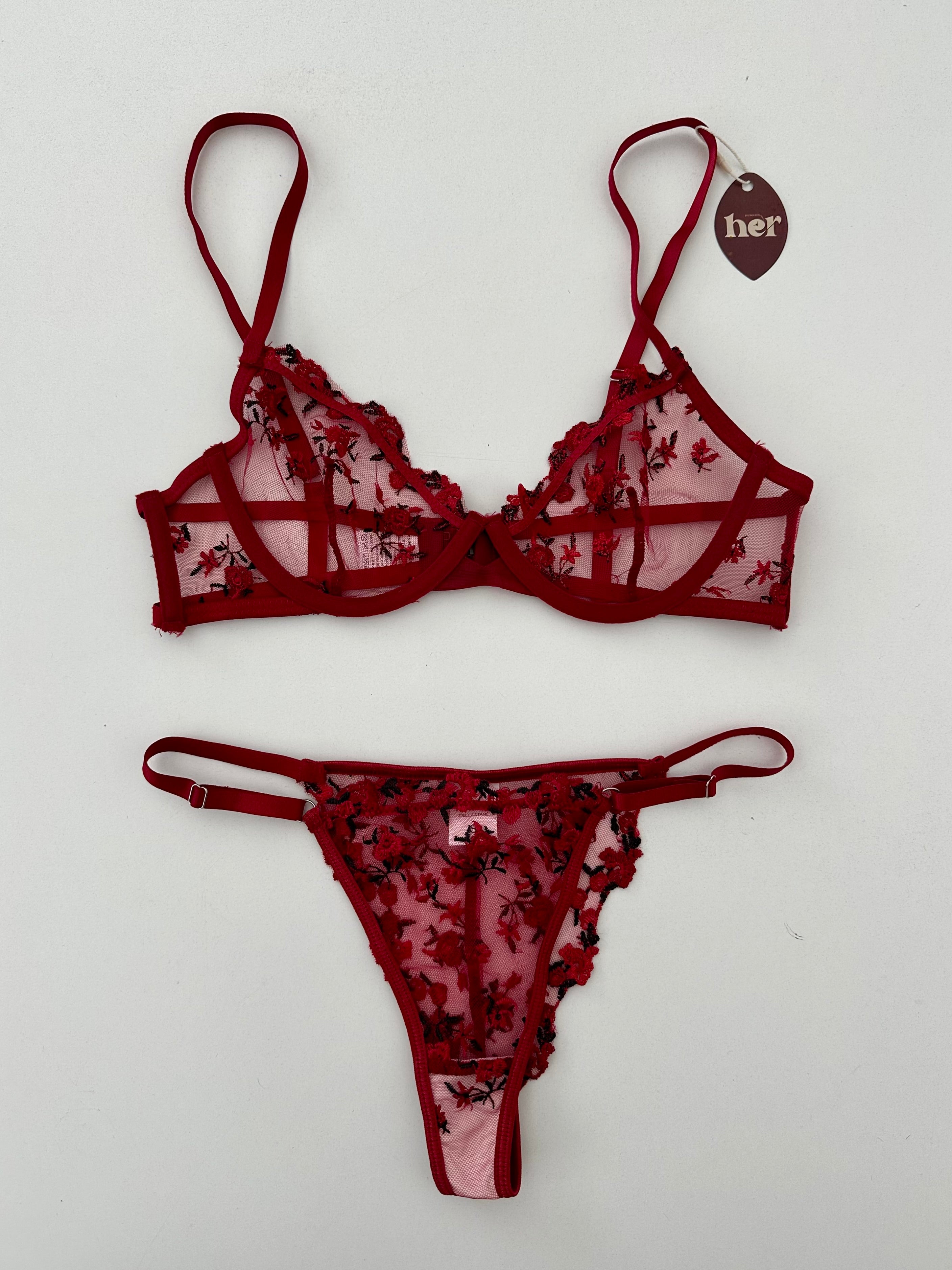 Set mesh c/bordado