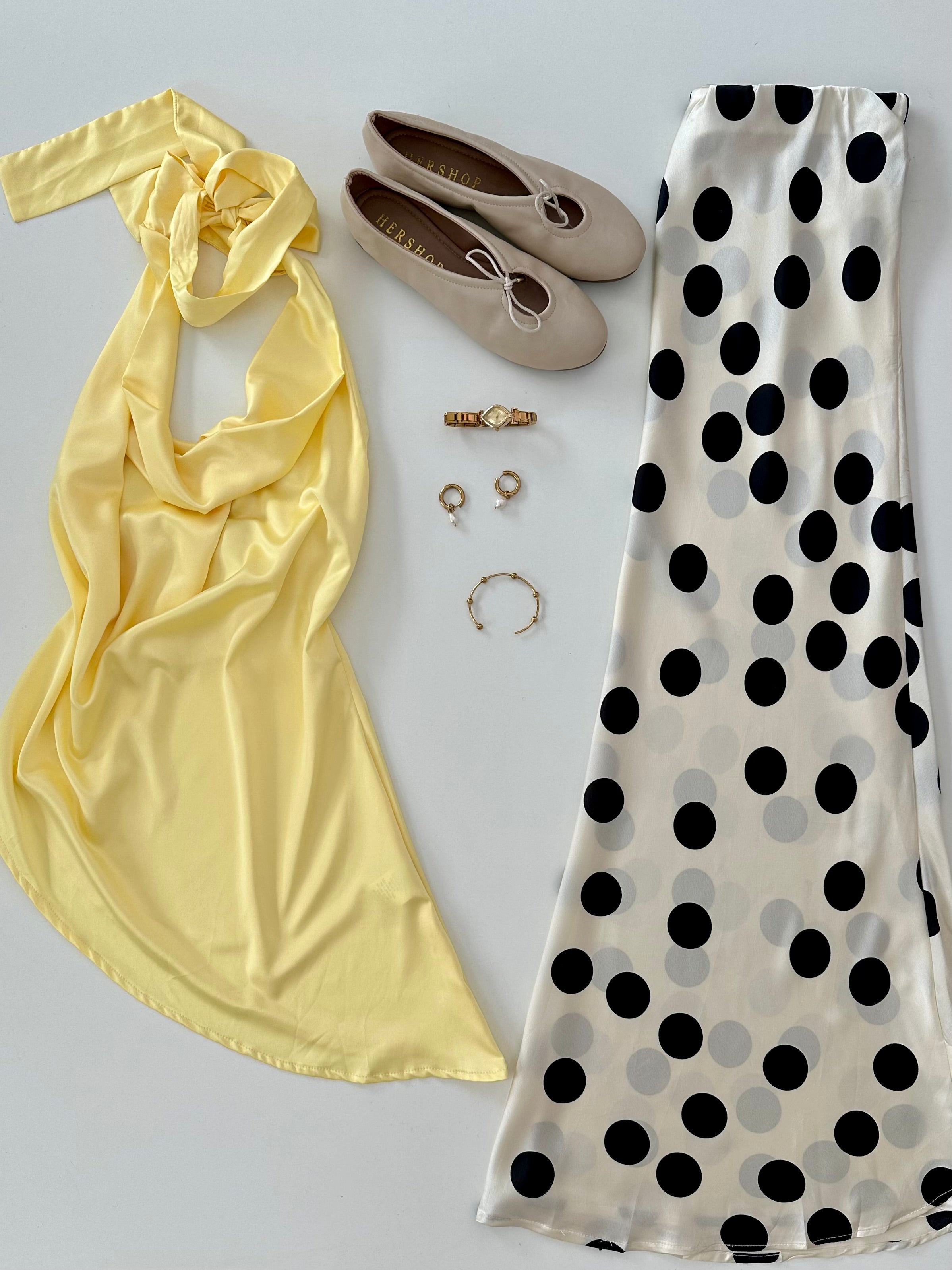 Halter blouse Satin
