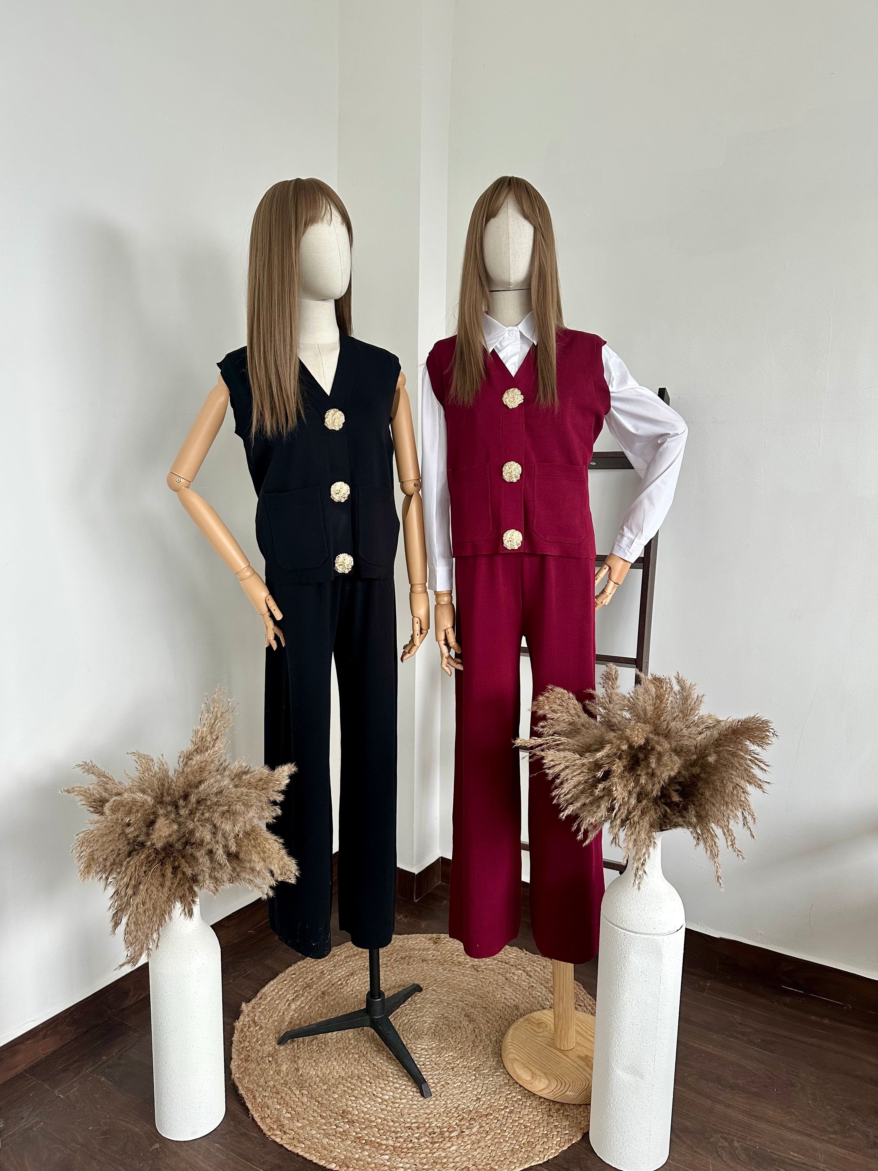 Conjunto tres botones