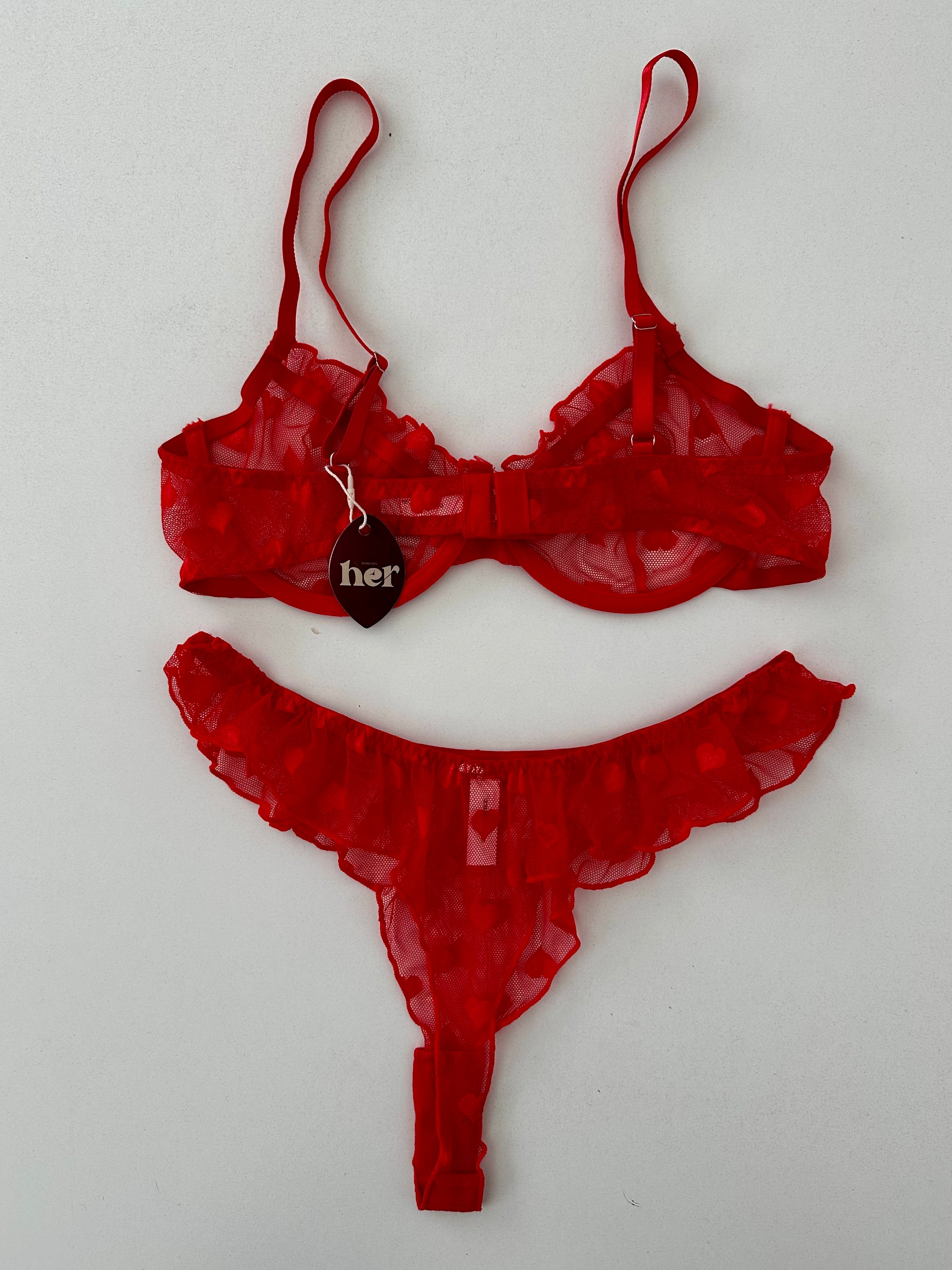 Set mesh corazón