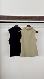 Blusa cuello alto