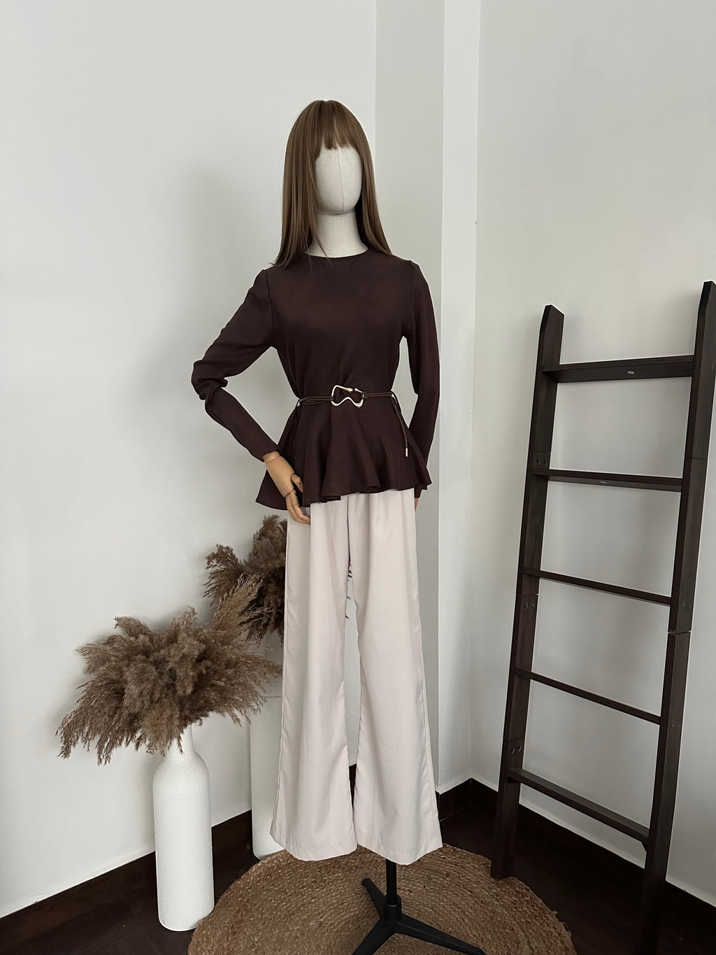 Blusa princesa c/cinto