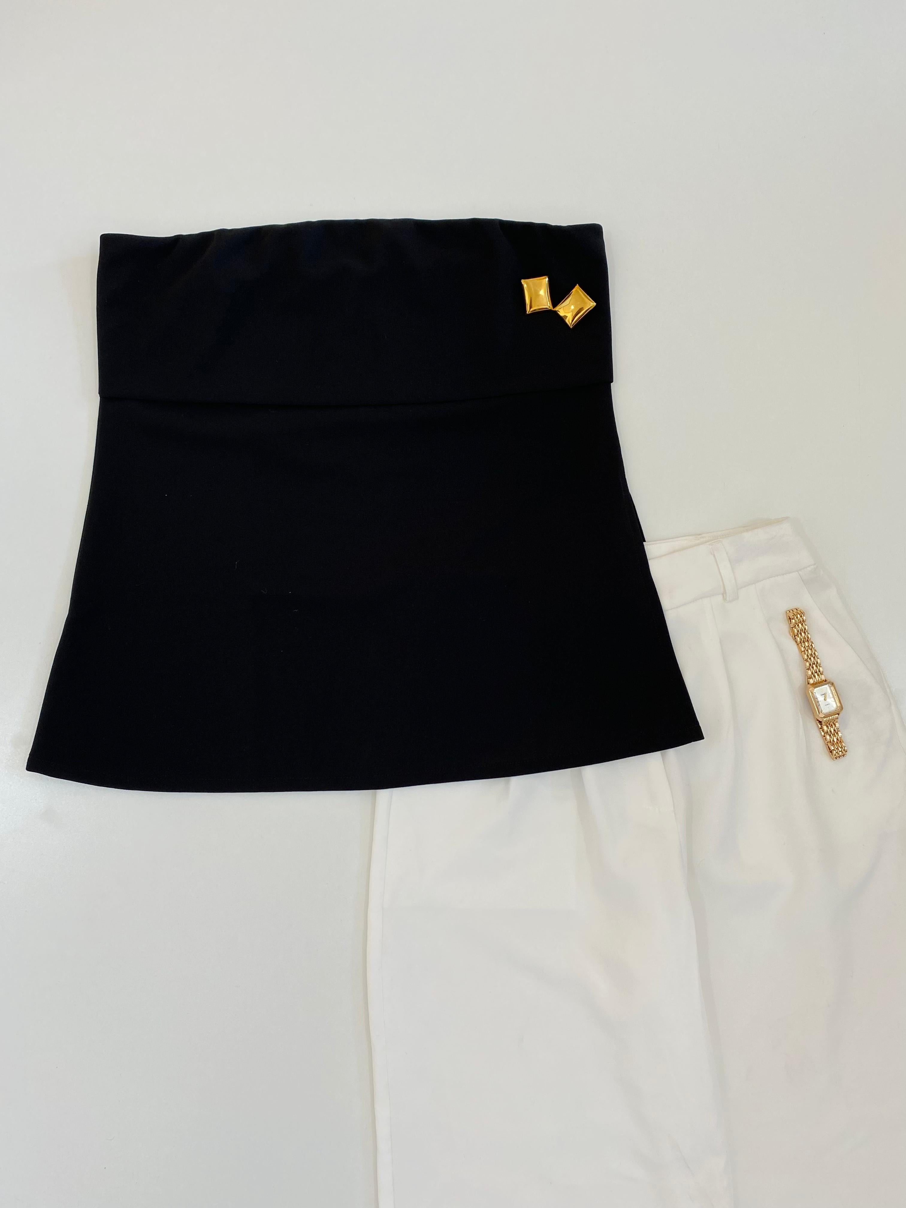 Blusas strapless