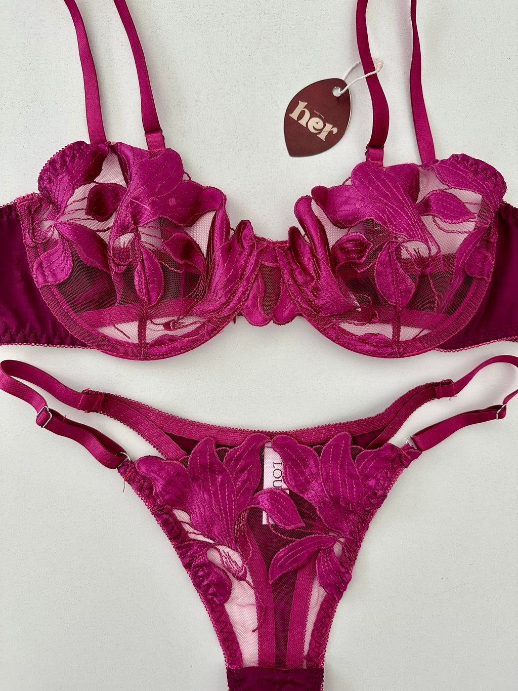 Set mesh c/bordado