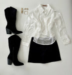 Camisa c/ chaleco desmontable