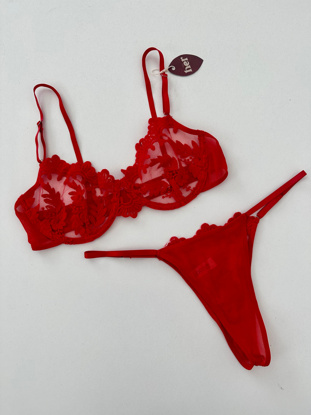 Set mesh c/ bordado
