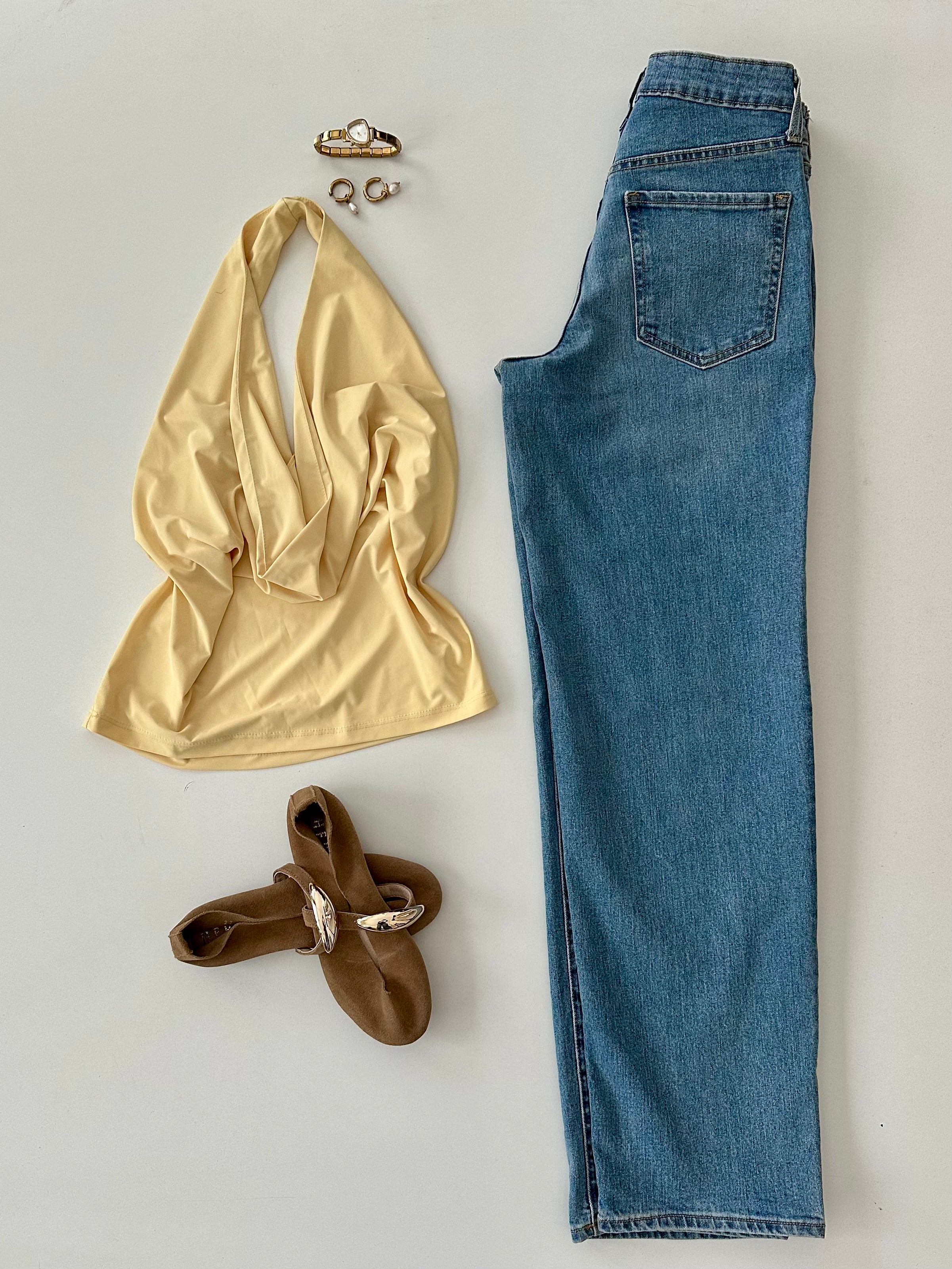 Blusa Halter lisa