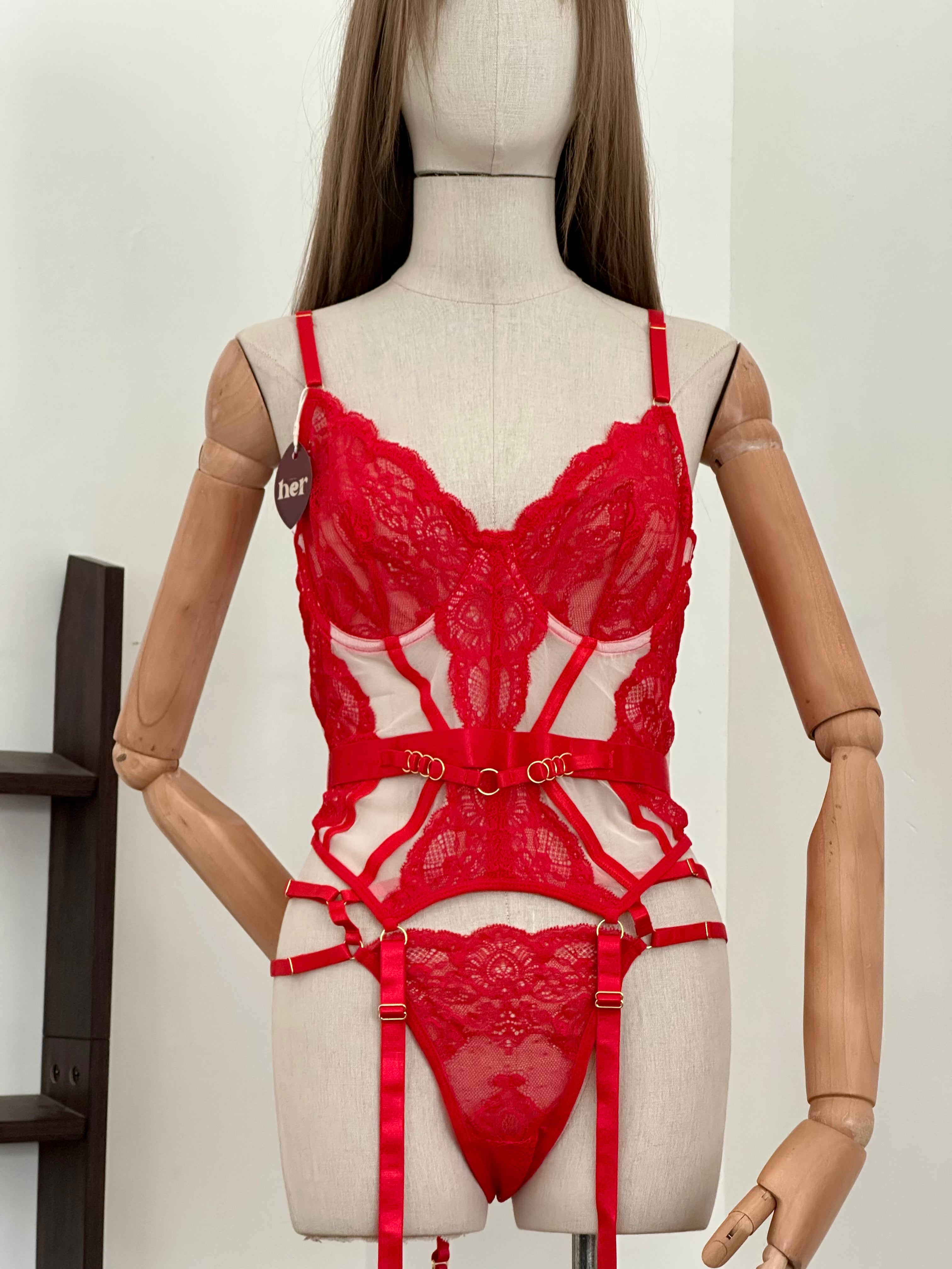 Set mesh c/encaje