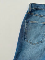 Side slit jeans