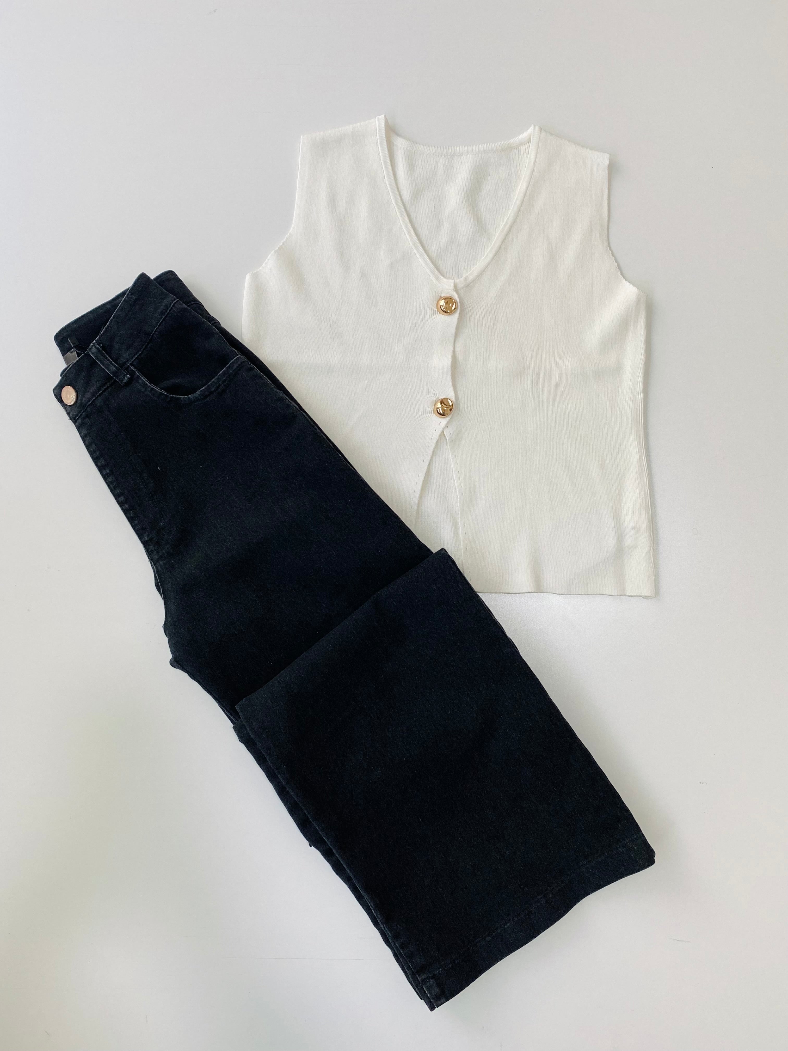 Jeans wide leg MONACO
