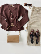 Suéter botón de sol