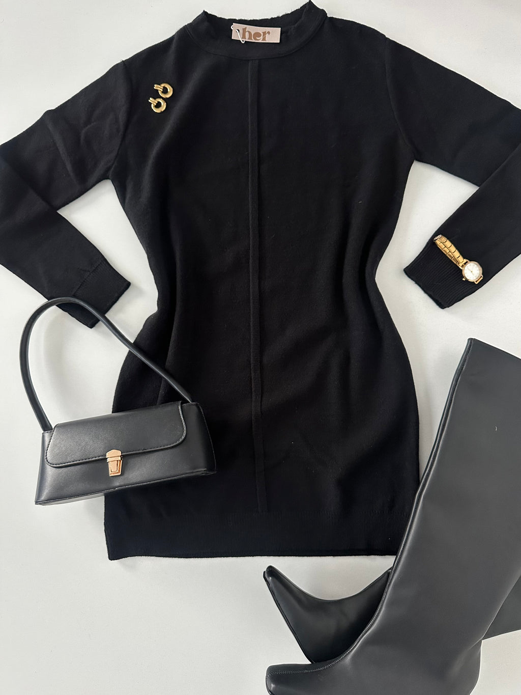 Vestido tejido