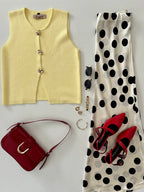 Blusa tres botones de punto