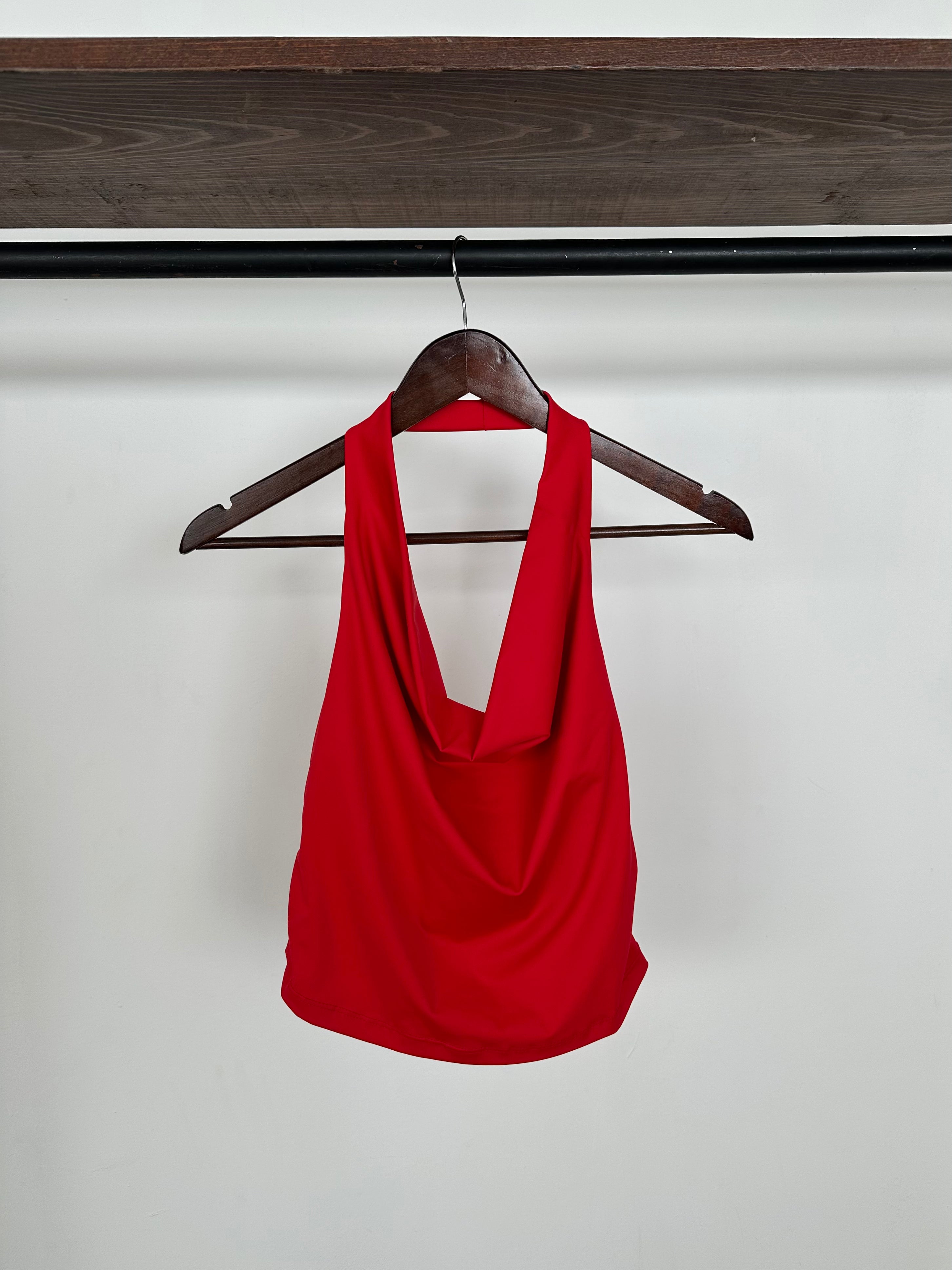 Blusa halter escote