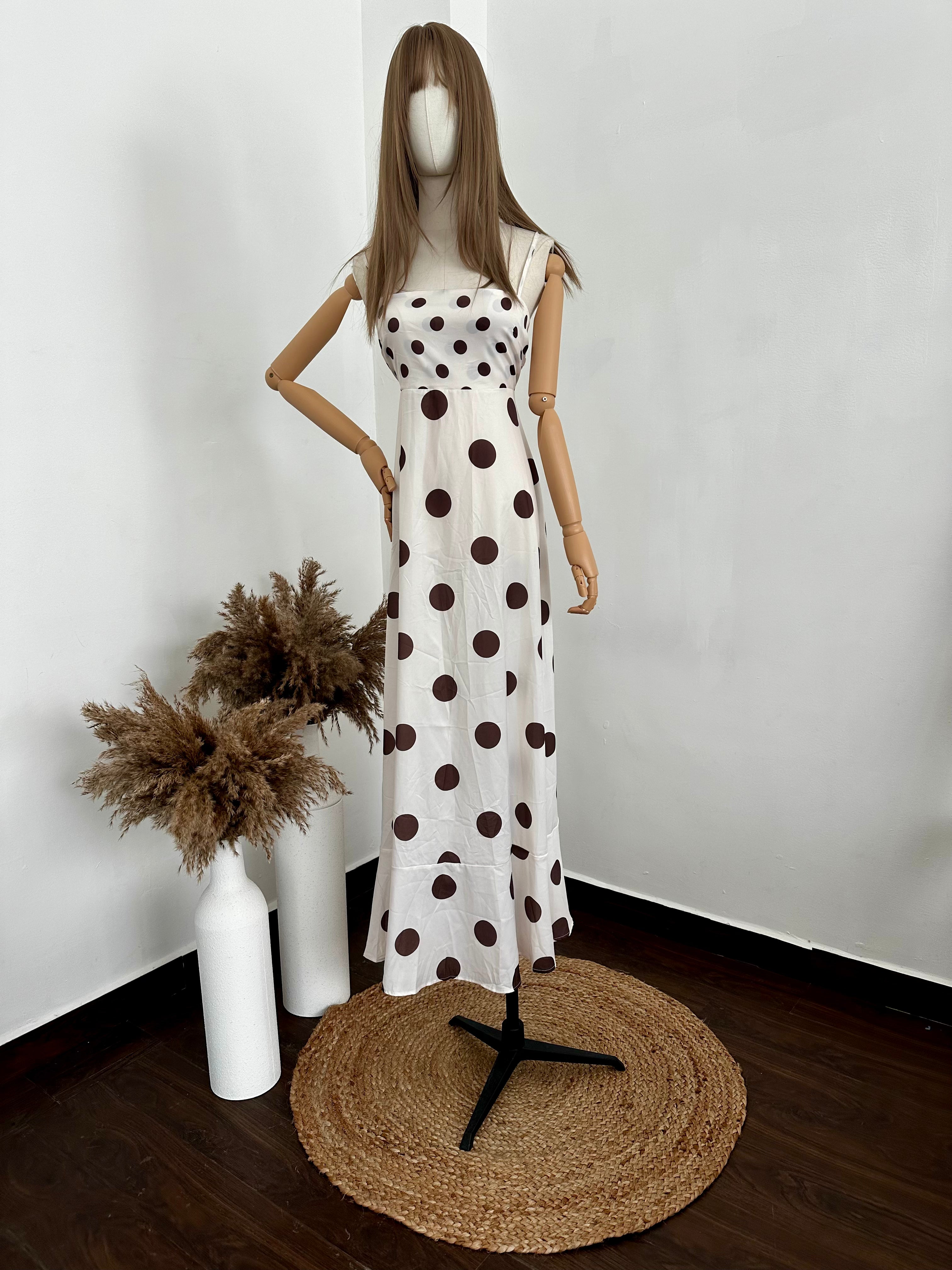 Vestido polka dots