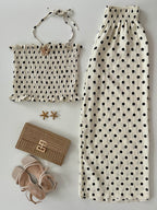 Conjunto de pantalon polka dots