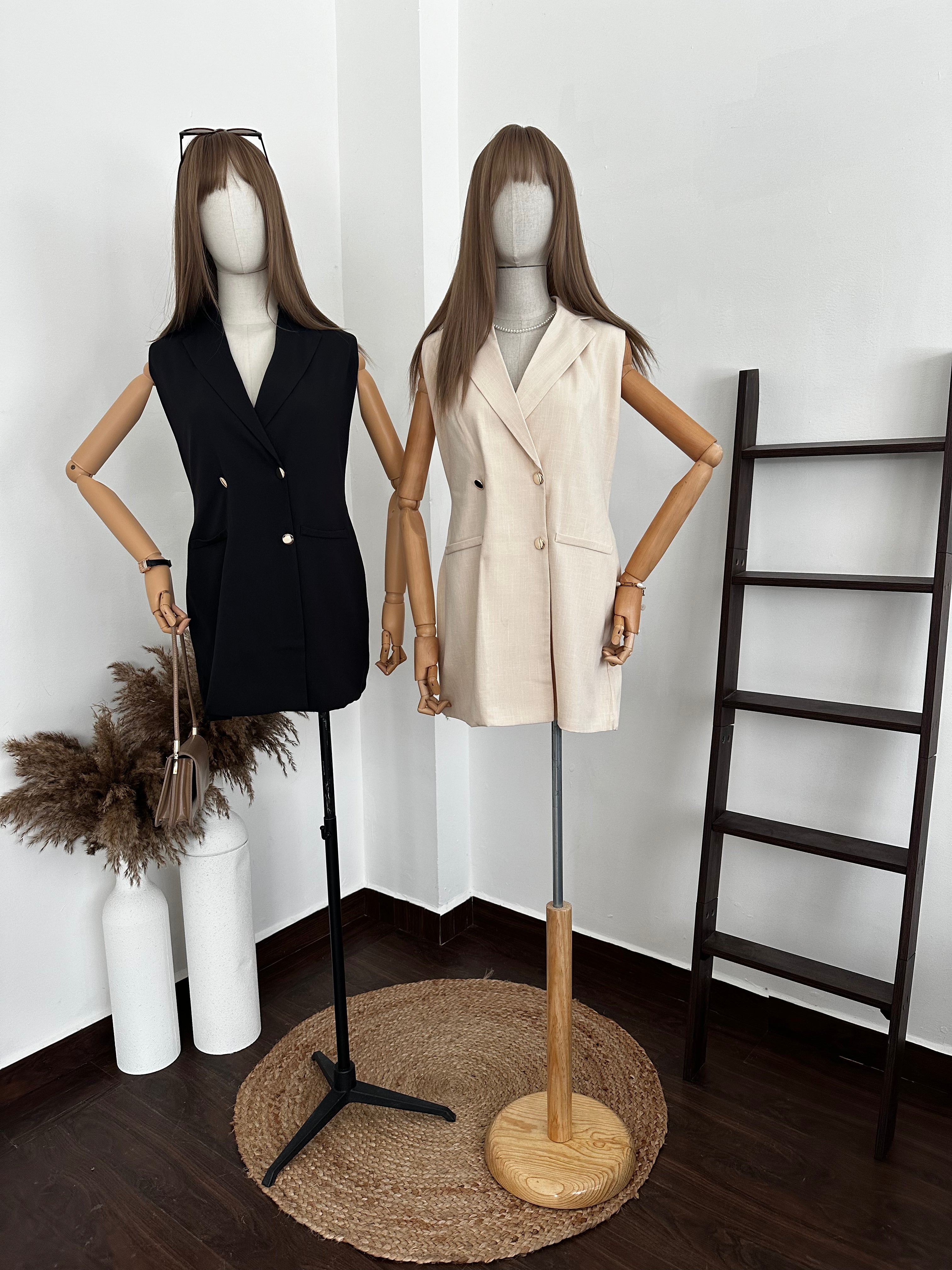 Vestido con botones