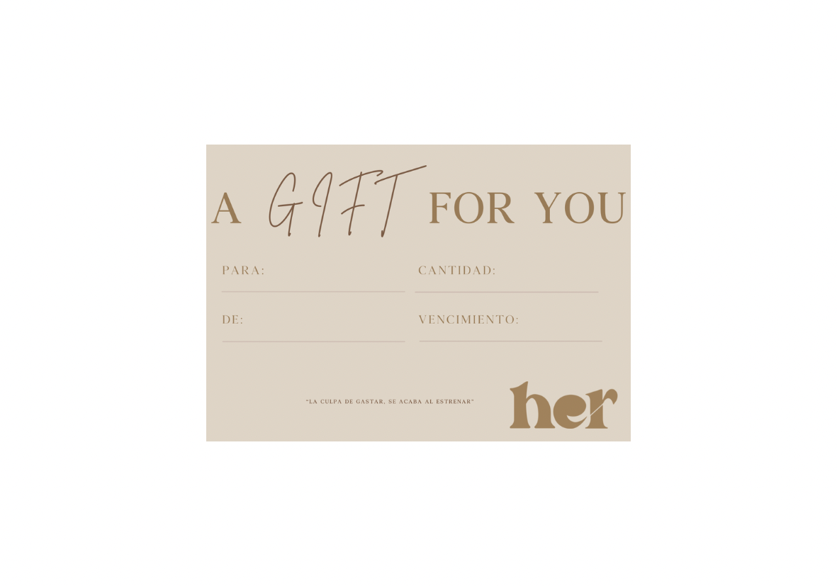 Tarjeta de regalo 💌🛒