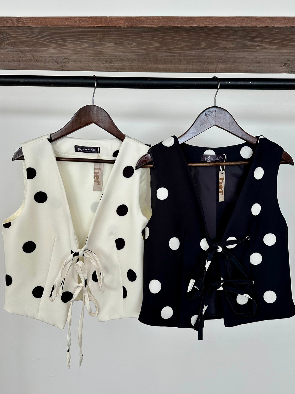 Chaleco polka dots