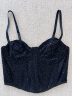 Corset lentejuela