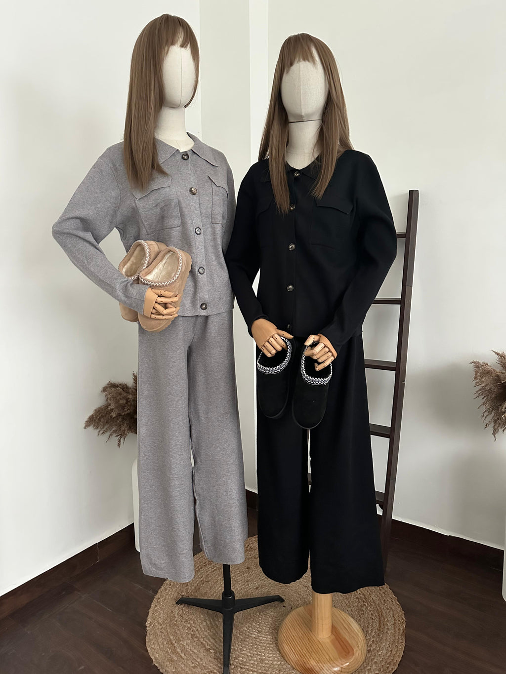 Conjunto tejido de punto