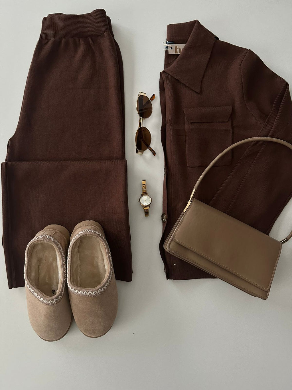 Conjunto tejido de punto