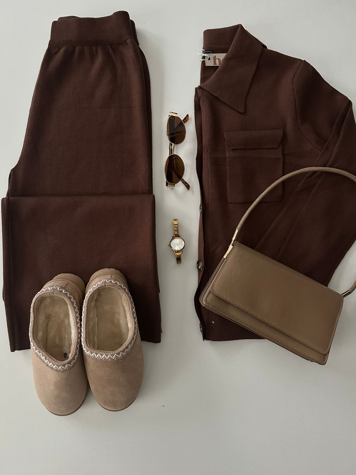 Conjunto tejido de punto