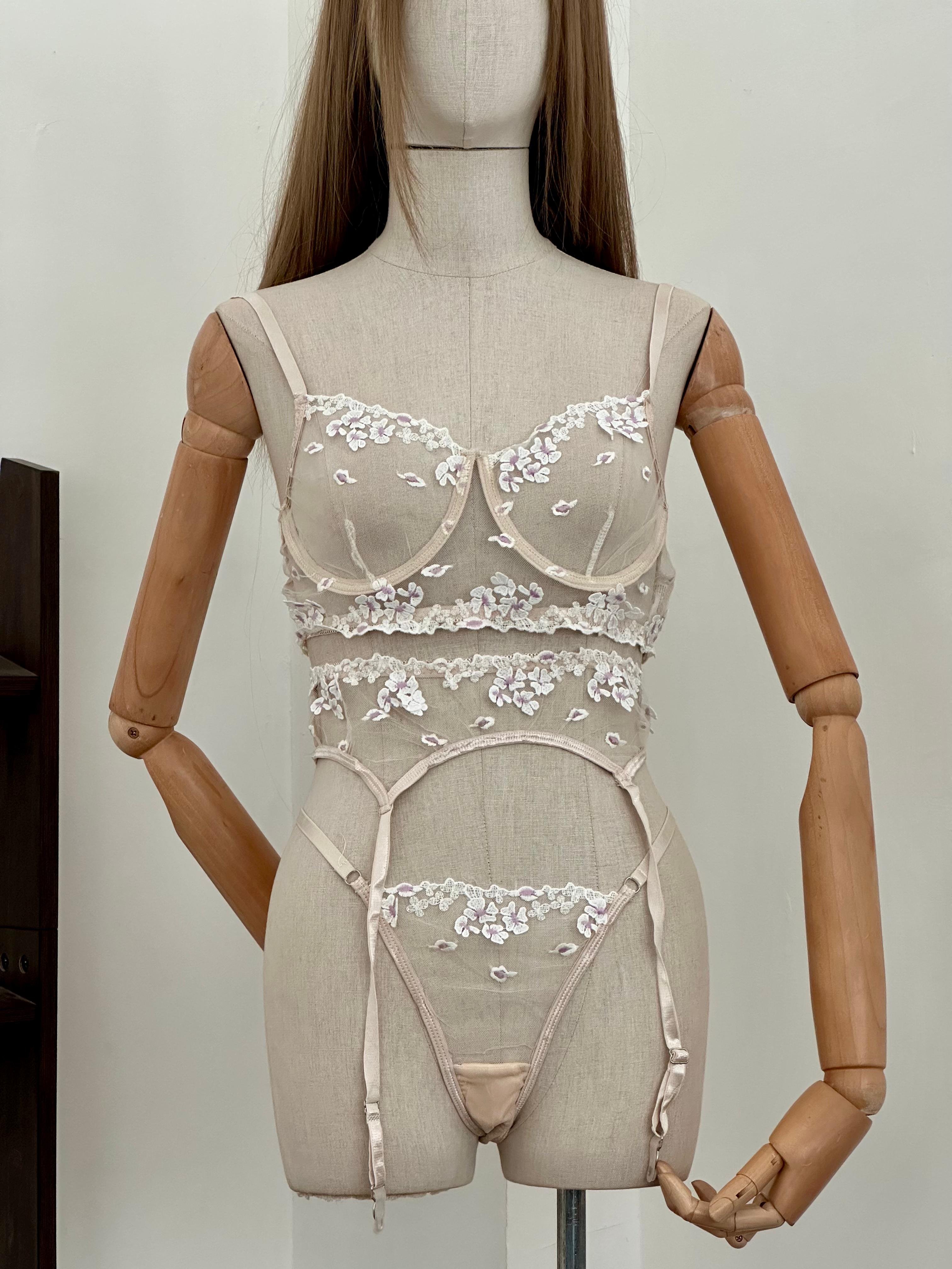 Set mesh c/bordado