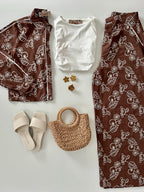 Conjunto bordado