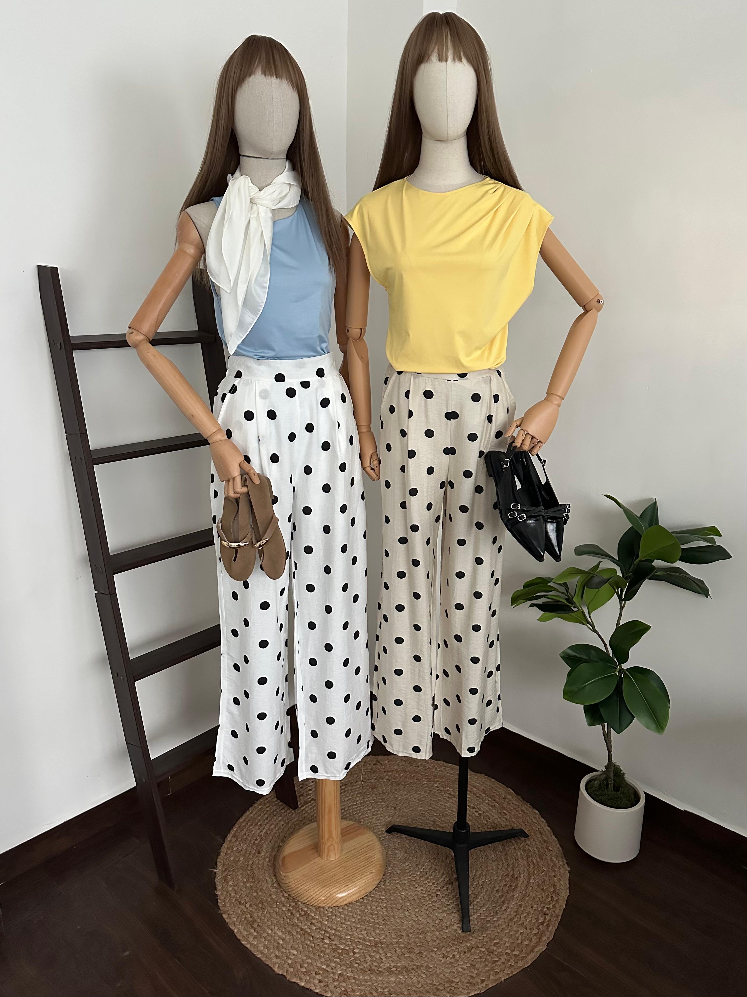 Pantalon polka dots