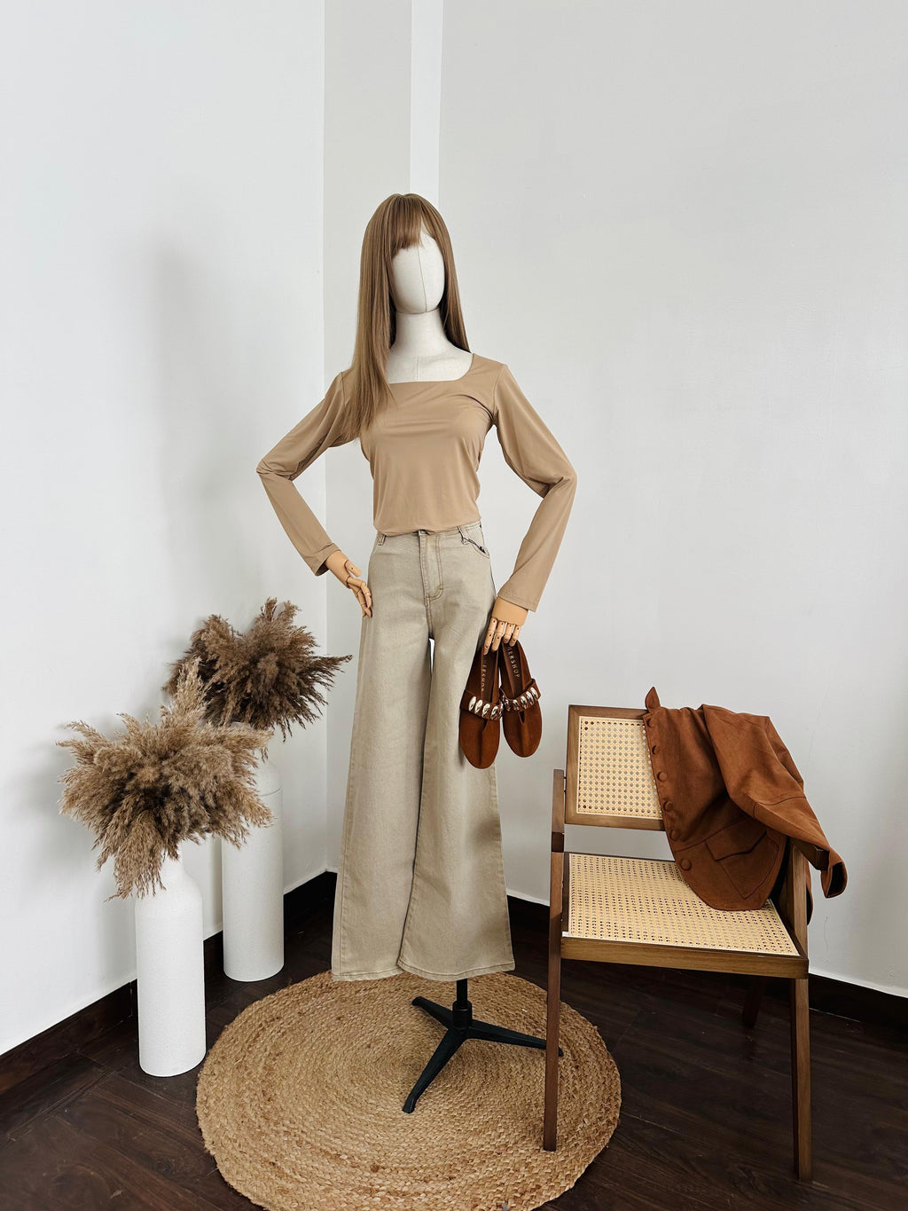 Blusa básica cuadrada