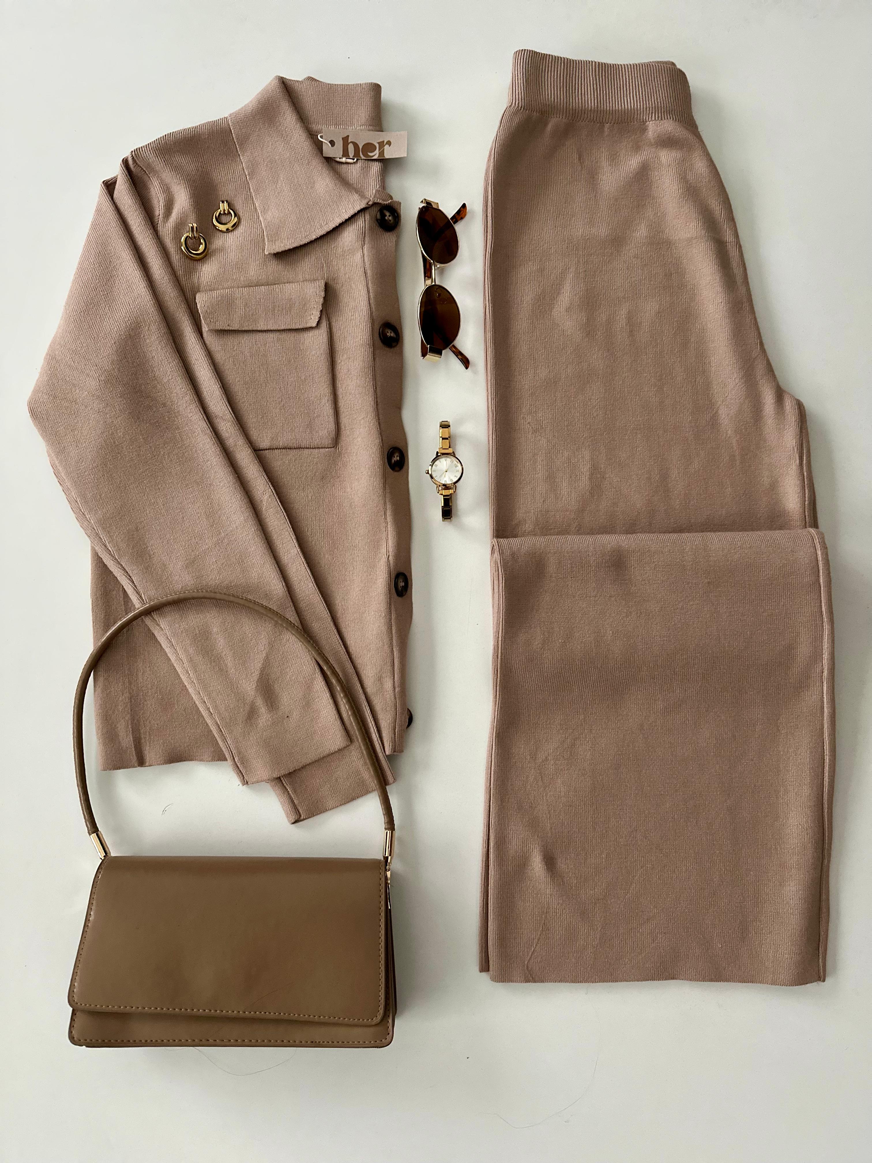 Conjunto tejido de punto